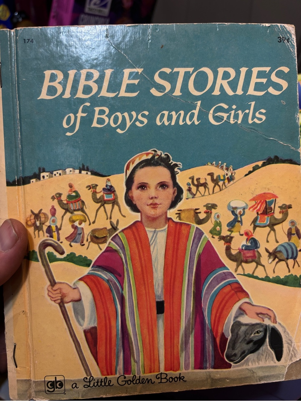 Bible Stories of Boys and Girls Copyright 1971 . Vintage
